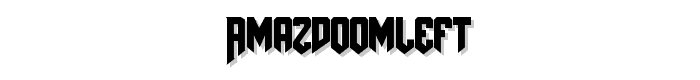 AmazDooMLeft font