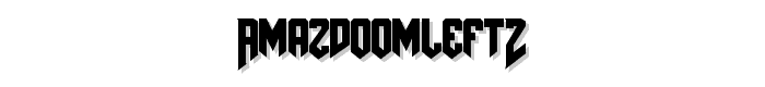 AmazDooMLeft2 font