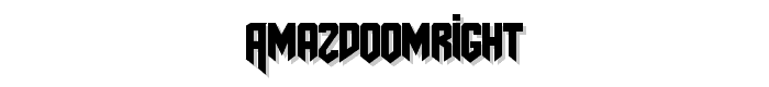 AmazDooMRight font