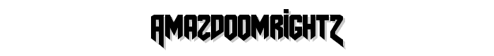 AmazDooMRight2 font