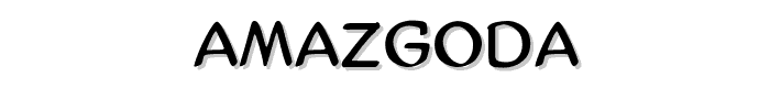 AmazGoDa font