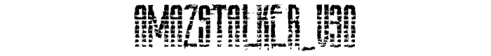 AmazS_T_A_L_K_E_R_v_3_0 font