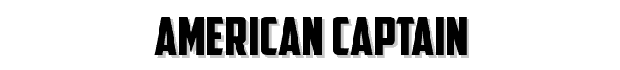 American%20Captain font