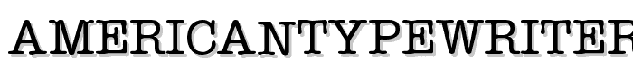 AmericanTypewriter-Light font