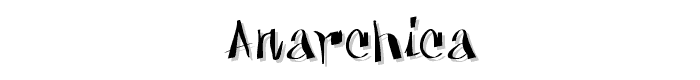 Anarchica font