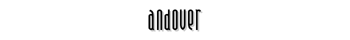 Andover font