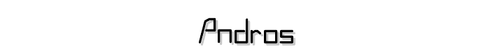 Andros font
