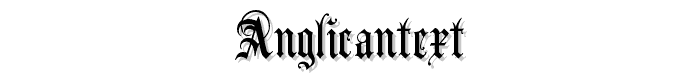 AnglicanText font