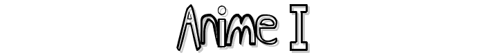 Anime%20I font