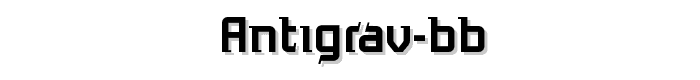 Antigrav%20BB font