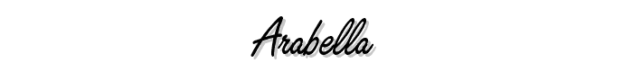 Arabella font