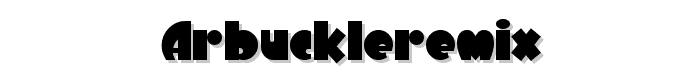 ArbuckleRemix font