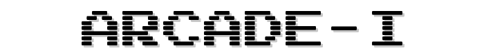 Arcade%20I font