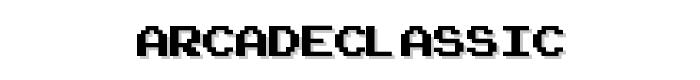 ArcadeClassic font