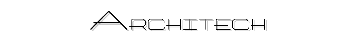 Architech font