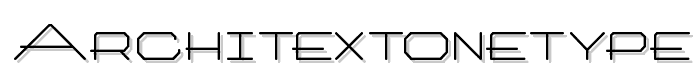 ArchitextOneType font