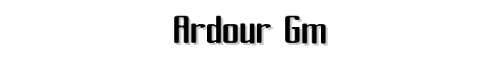 Ardour%20GM font