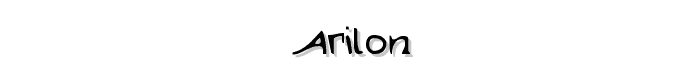 Arilon font