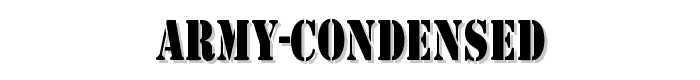 Army Condensed police