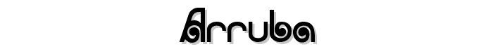 Arruba font