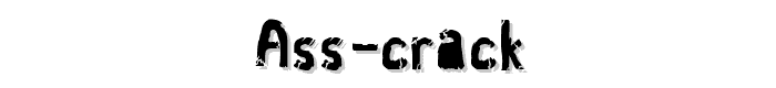 Ass%20Crack font