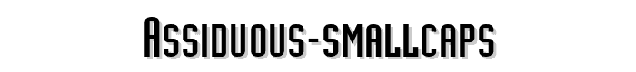 Assiduous%20SmallCaps font