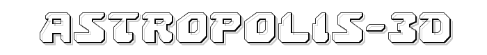 Astropolis%203D font