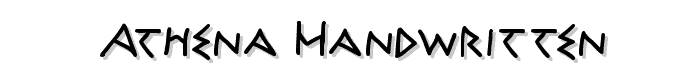 Athena Handwritten police