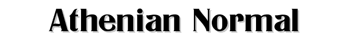 Athenian%20Normal font