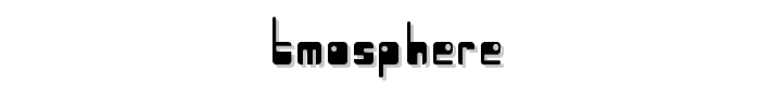 Atmosphere font