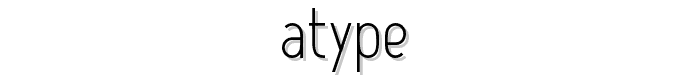 Atype%201 font