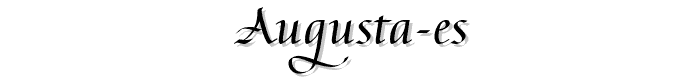 Augusta ES font