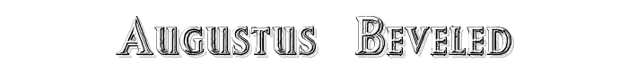 Augustus%20Beveled font