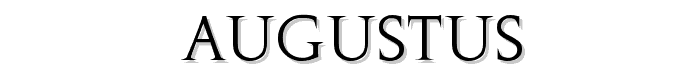 Augustus font