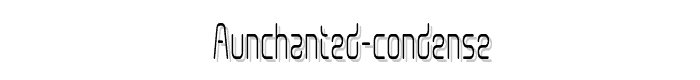 Aunchanted%20Condense font