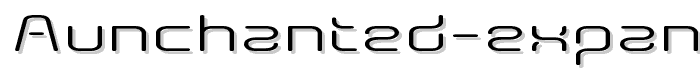 Aunchanted%20Expanded font
