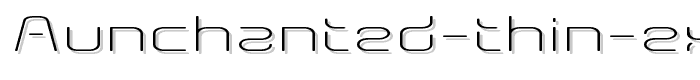 Aunchanted%20Thin%20Expanded font