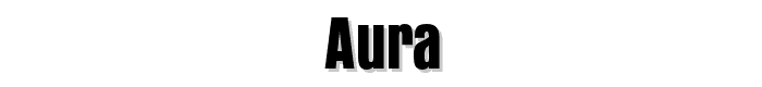 Aura font