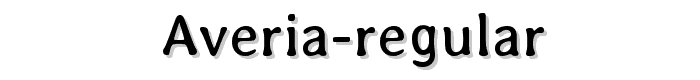 Averia-Regular font