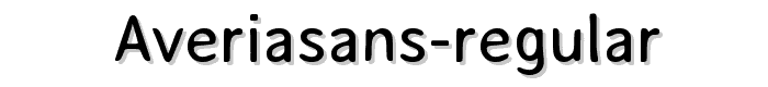 AveriaSans-Regular font