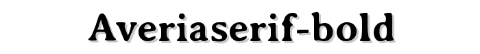 AveriaSerif-Bold font