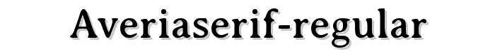 AveriaSerif-Regular font