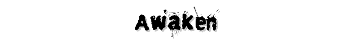 Awaken font