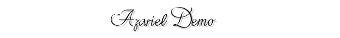 Azariel%20Demo font