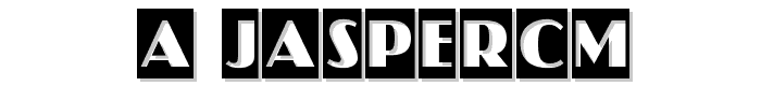 a_JasperCm font