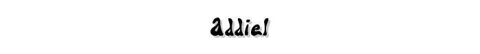 addiel font