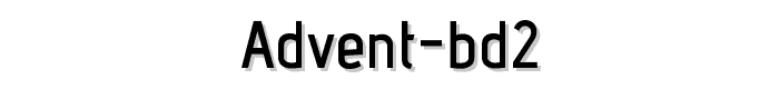 advent-Bd2 font