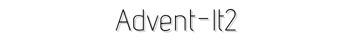 advent-Lt2 font
