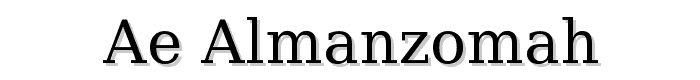 ae_AlManzomah font