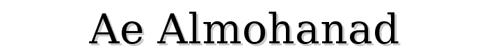 ae_AlMohanad font